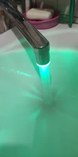Nozzle Led-Head Water-Sprayer Light-Up KITCHEN-FAUCET-FILTER Access Bathroom for Shining