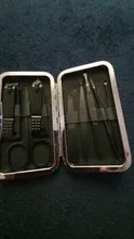 Juego de cortaúñas de acero inoxidable, tijeras profesionales, herramientas para uñas, recortador, aseo, manicura, 8 Uds.
