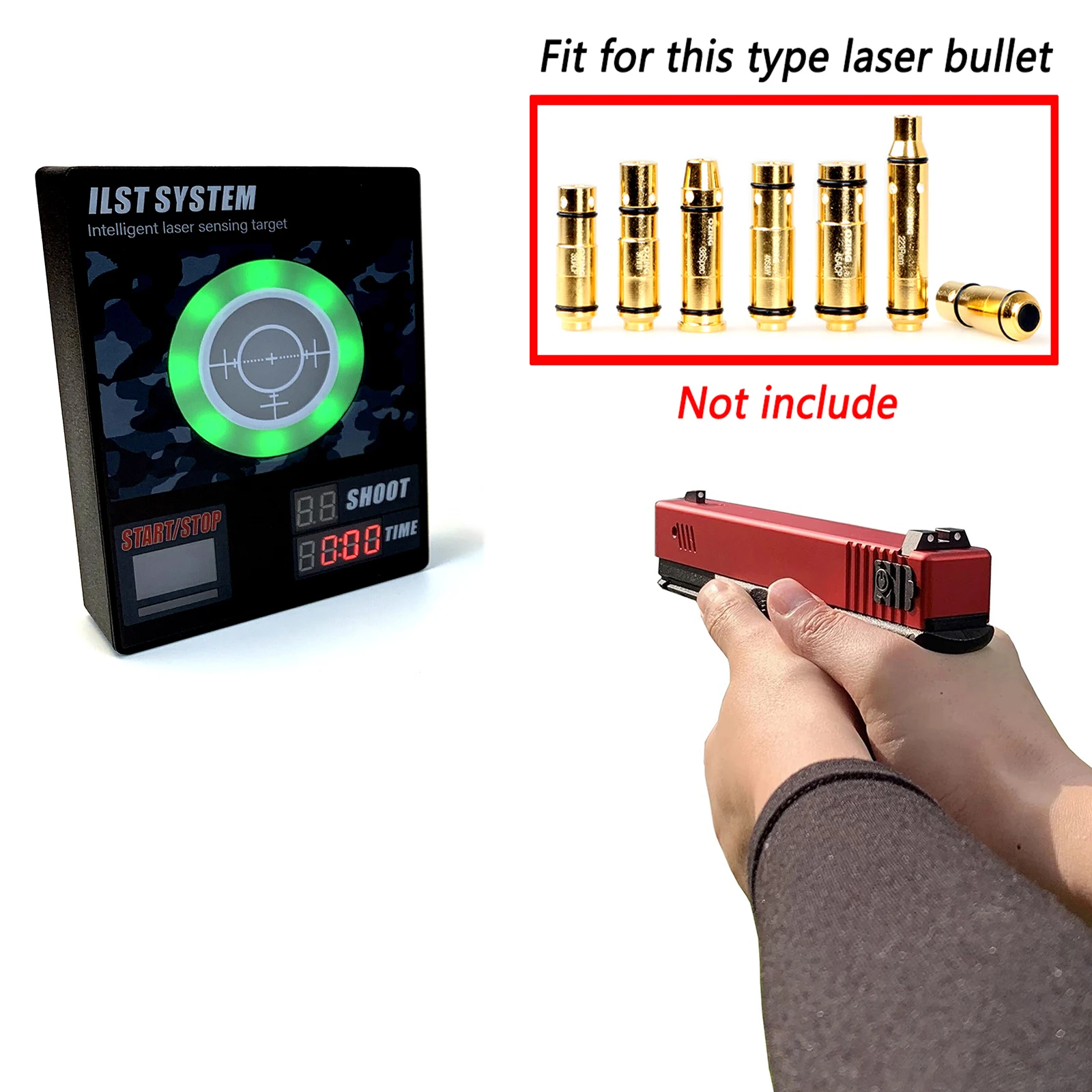 Laser Training Dry Fire Electron Recoil Simulator Professional Shooter Veterans Professional Shooter Training Safe, Effective