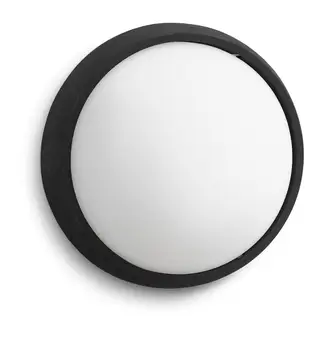 

Philips myGarden Wall light Eagle, black, LED 173043016
