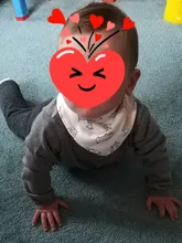 Bufanda de algodón orgánico para bebé, pañuelo de muselina para eructar, Bandana para recién nacido, niño, niña bebé, bufanda de invierno, babero impermeable, Uds.