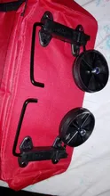 Plegable Eco gran comida de compras de supermercado carrito de tirón bolsa con ruedas bolsas para verduras reutilizable bolsas de la compra para alimentos
