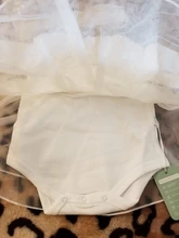 Vestido de bautismo para bebé, ropa y vestidos para recién nacidos con lazo, Blancanieves, 1 año de edad, 2020