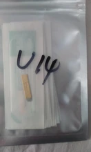 Agujas de Microblading en forma de U para lápiz Manual Del Tatuaje de bordado 3D, 10 Uds., PCD 12/14/19/21 Pines, maquillaje permanente, hoja de tatuaje de cejas