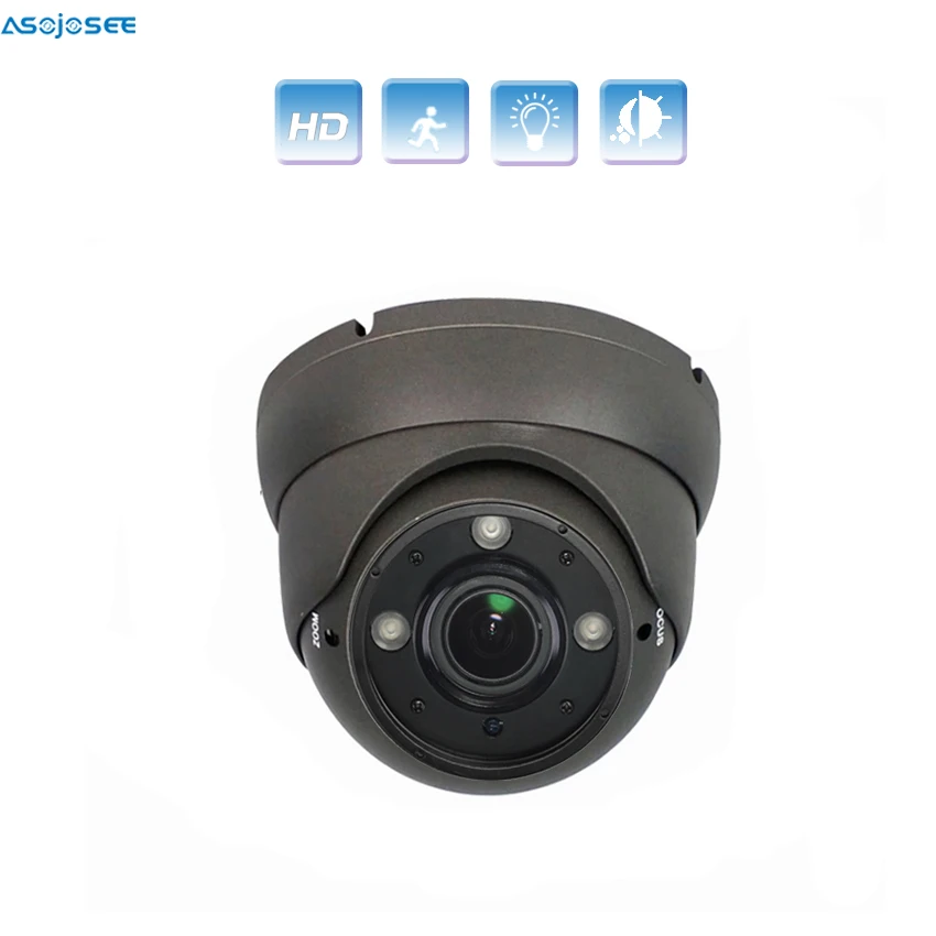 

1080P TVI AHD камера Sony Cmos сенсор Imx323 варифокальный объектив гибридное меню OSD бесплатно переключатель ночного видения комнатная купольная камера