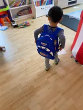 Disney-mochila de viaje para niños de 2 a 5 años, bolsa de viaje con dibujos animados, impermeable, 95, para guardería