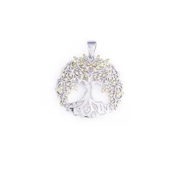 

Pendant from silver "tree in Stones"