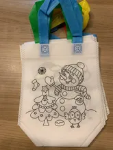 6Pcs Antistress Puzzles Educational Toy for Children DIY Eco-friendly Graffiti Bag Kindergarten