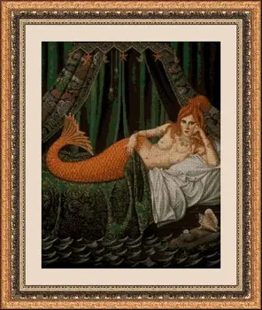 

CROSS STITCH KIT PANDATHREAD SIRENS AND GOTHIC 35228