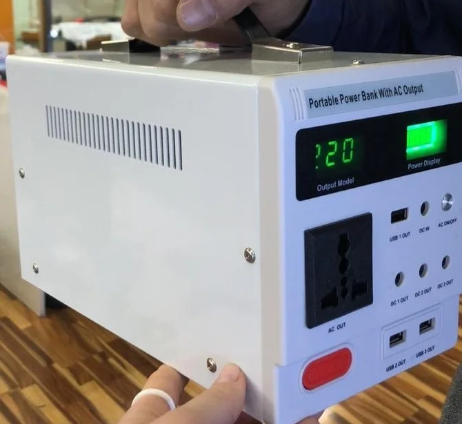 Портативный электрогенератор переносной Portable Power Bank with ac output SZU-228