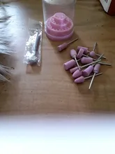 Taladro de cerámica para uñas, cabezales eléctricos de repuesto para manicura, pulido para manicura y pedicura, 12 Uds.