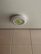 Luces LED para debajo de los armarios, regulables, con mando a distancia, para armarios de baño, con baterías, nuevos