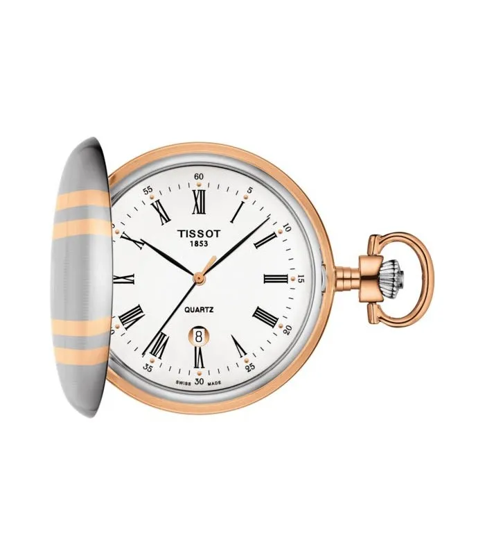 Кварцевые карманные часы TISSOT SAVONETTE T862.410.29.013.00