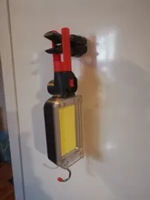 Portable Lantern Flashlight Work-Lighting Battery Fishing-Lamp Magnetic Camping 2--18650