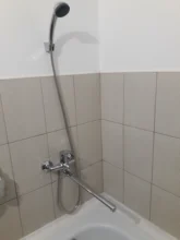 Frap Bathroom Mixer 40cm stainless steel long nose outlet brass shower faucet F2213