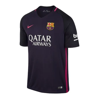 

Men's Short-sleeved Football Shirt Nike FC Barcelona Purple (2ª) (Size xl - us)