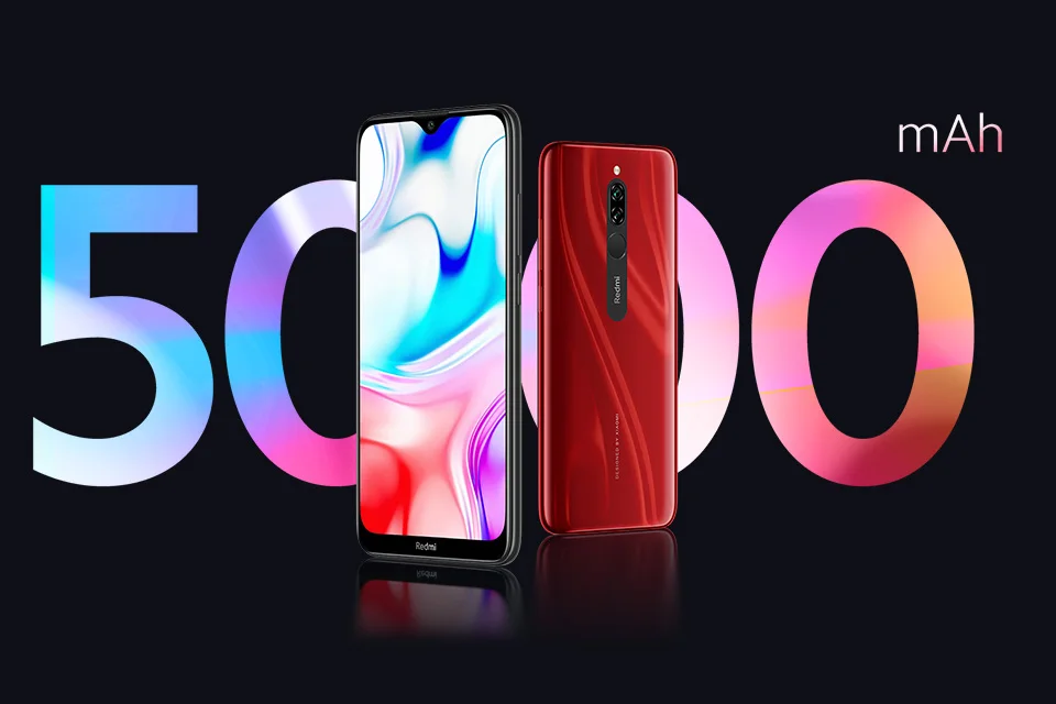 Смартфон Xiaomi Redmi 8 RU 64 ГБ,9990 руб. при оплате онлайн только Чехол в комплекте [официальная гарантия, быстрая ]