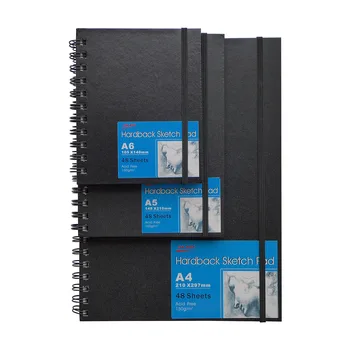 

Скетчбук для рисования на спирали DK Art 48 листов