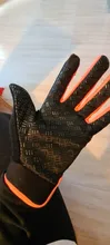 Guantes de ciclismo transpirables para hombre y mujer, manoplas de dedo completo con pantalla táctil, para verano e invierno, 1 par