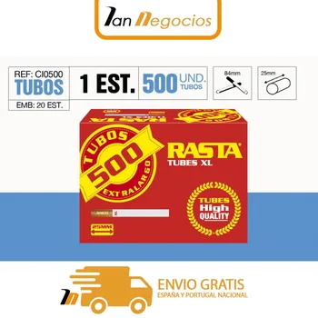 

CIGAR empty/500 UNDS/FILTER long 25MM / 10.000 tubes