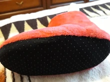 Mntrerm-zapatos de algodón para niños, Zapatillas de casa para niños y niñas, bonitas orejas de peluche de conejo, zapatillas calientes de interior gruesas