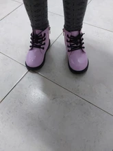 Zapatos de piel sintética para niños, botas a prueba de agua, botas de nieve para niños y niñas, botas de goma, a la moda Zapatillas de deporte, novedad de invierno de 2021