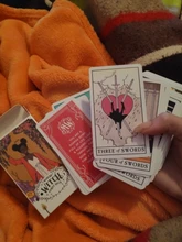 Juego de 78 tarjetas de adivinación de Tarot oculto, cartas de oráculo, tablero de naipes de fiesta familiar, Solomonic antiguo Magickal