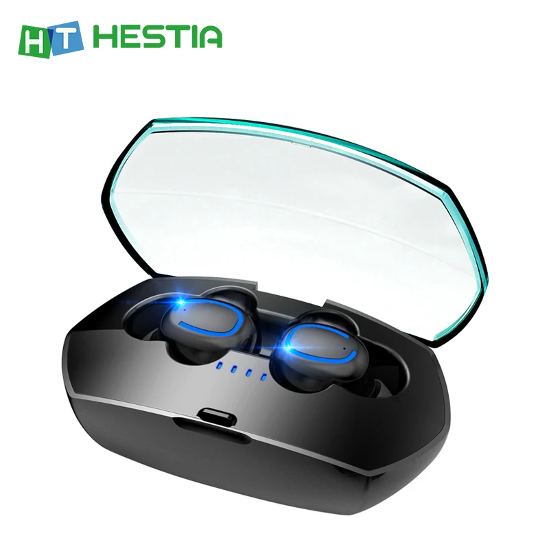 

TWS Wireless Headphones 5.0 Bluetooth Earphones Sports Earphone Earbuds Handsfree Headphone Headset With Microphone For Phone