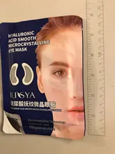 Parche ocular de microagujas para eliminación de arrugas finas, ácido hialurónico, mascarilla para ojos, ojeras, hinchazón, almohadillas para los ojos, 1 par