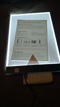 Tabletas digitales originales A4 LED para artista gráfico, plantilla de Arte Fino, caja de luz, almohadilla para mesa de trazado, tres niveles para copia