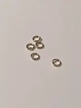 Lote de anillos abiertos de 4, 6, 8 y 10mm de bucle dorado y plateado para hacer joyas, collares y pulseras, suministros de conector, 200 unidades