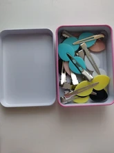 Hair Clips Barrettes-Accessories Bangs Seamless-Clip Makeup Girls Women Set Box10pcs