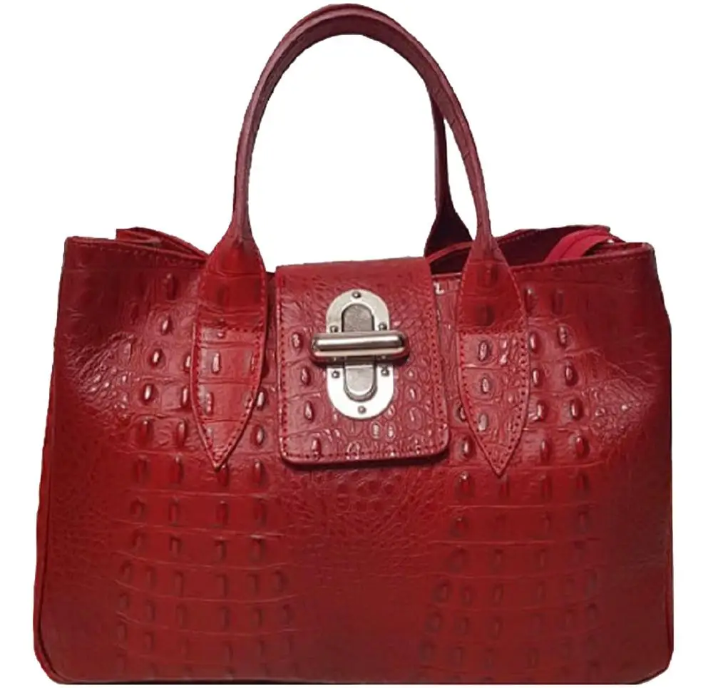 Женская итальянская кожаная сумка Bottega Carele BC11205 R - Цвет: BC11205R