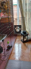Puerta de mascotas, nuevo seguro, con pantalla magnética Bloqueable, para exteriores, perros, gatos, puerta de ventana, entrada gratuita, bonito jardín, fácil de instalar