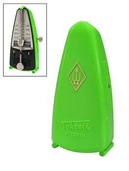 

830421 taktell Piccolo metronome mechanical, no call, green, Wittner