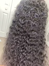 Peluca de cabello humano con cierre de onda profunda, peluca con malla Frontal 180, nudos blanqueados, Remy, 4x4