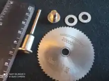 Hoja de sierra Circular HSS, herramienta rotativa para Dremel, cortador de Metal, conjunto de discos de corte de madera, mandril de corte, 7 Uds., 25/32/50