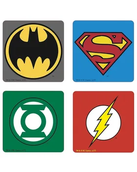 

DC COMICS - Set 4 poses-glasses "Emblem"