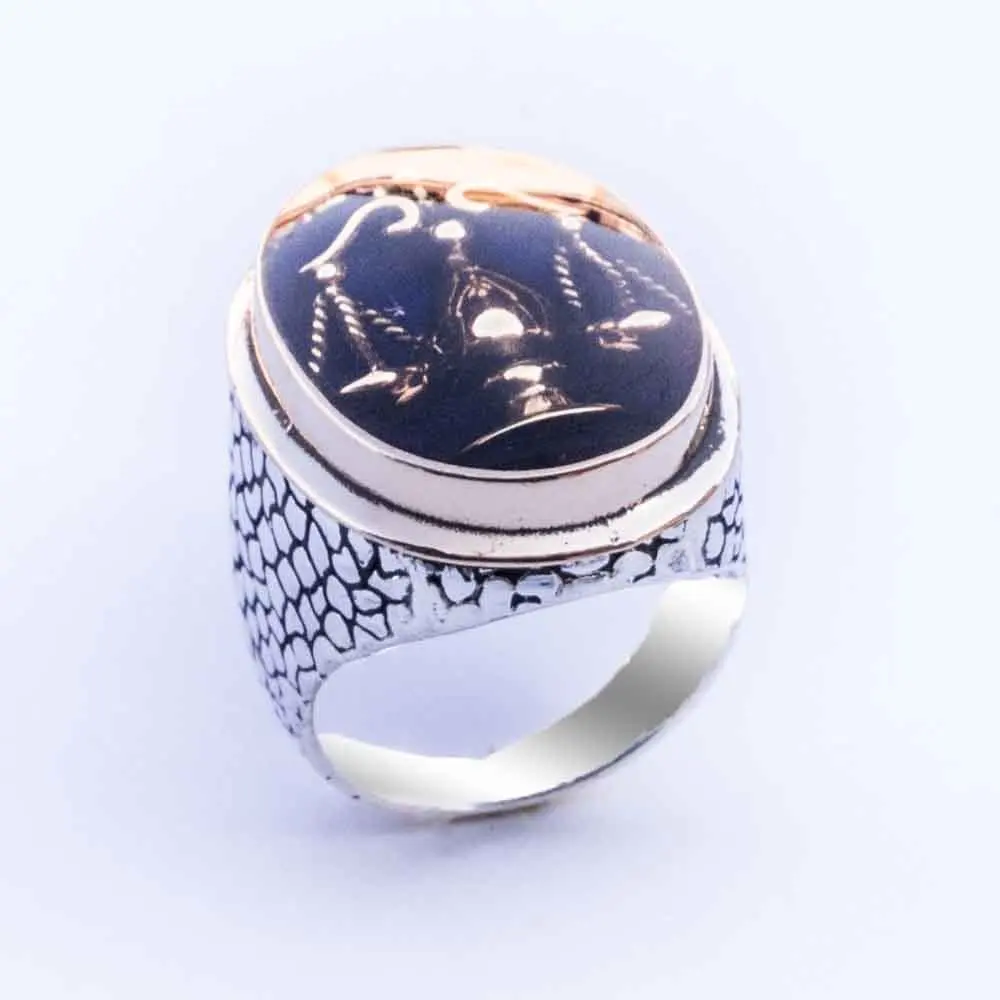 Серебряное кольцо с иконой Grand Libra | Украшения и аксессуары