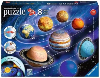 

Ravensburger- Planetary Solar System Puzzle 3D, (1)