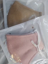 Mascarilla gruesa de invierno para adultos, máscara facial reutilizable, ajustable, a prueba de viento, de doble capa