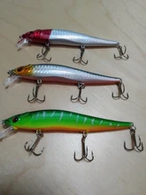 Floating Wobbler Crankbait-Tackle Fishing-Lure Minnow Hard-Bait Treble-Hooks Swimbait