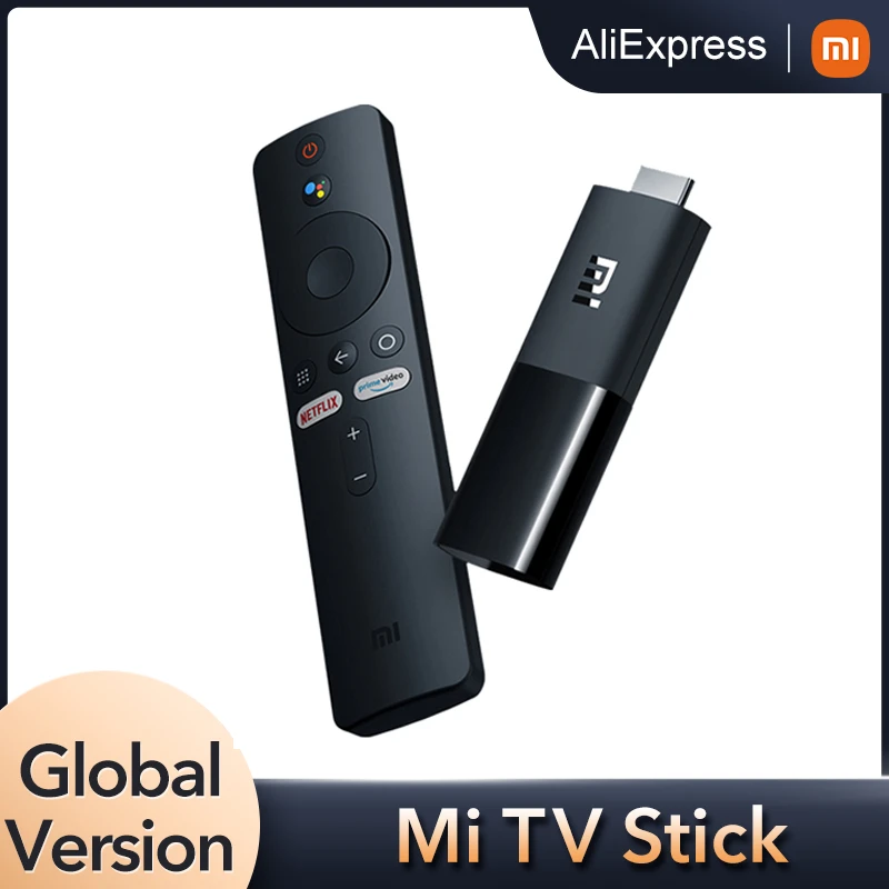 Xiaomi Mi Tv Stick Android Tv 9.0 Quad Core Chromecast 1080p Hd Audio  Decoding Google Assistant Xiaomi Tv Stick Global Version - Set Top Box -  AliExpress