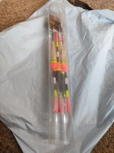 FTK Barguzinsky abeto de luz en la oscuridad 5 unids/lote pesca Float longitud 19-23cm flotador peso 2g-g 6 para la pesca de la carpa