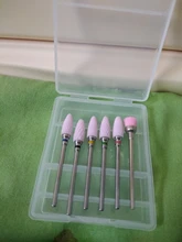 Juego de fresas para manicura, accesorios para máquina de manicura, 6 uds.