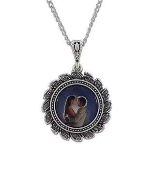 

Personalized Picture Silver Plated Necklace (Model 5)