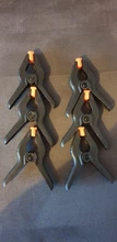 Plastic Clips Spring-Clamp Working-Tools Adjustable-Clamps Wood Outillage 3inch for 6pcs/Lot