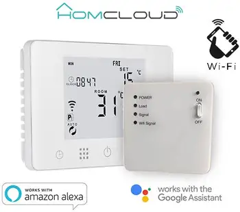 

Digital thermostat timer Homcloud wi-fi with RF receiver