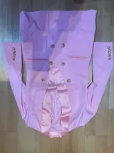Chaqueta lisa de primavera y otoño para mujer, chaqueta Sexy rosa de manga larga con doble botonadura, abrigo ajustado, Top para mujer, ropa de moda 2020