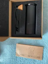 XEOLEO-molinillo de Café Manual de aluminio, 50MM, amoladora de rebaba de acero inoxidable, máquina café cónica